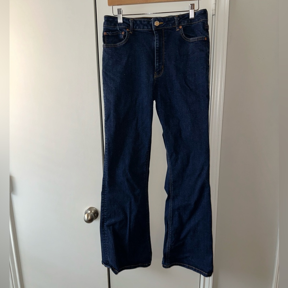 👖✨ Zara high rise jeans! Great for taller person.